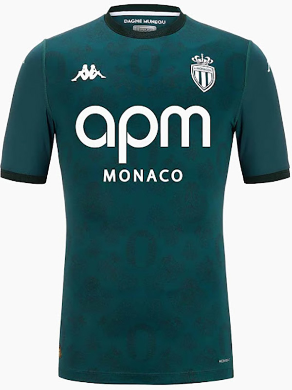 AS Monaco maillot extérieur uniforme de football adulte maillot de football pour hommes deuxième tenue de sport 2024-2025